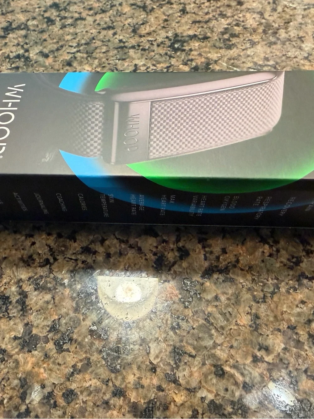 New WHOOP WS40 4.0 Wearable Fitness Tracker Onyx Superknit Band & Battery Pack